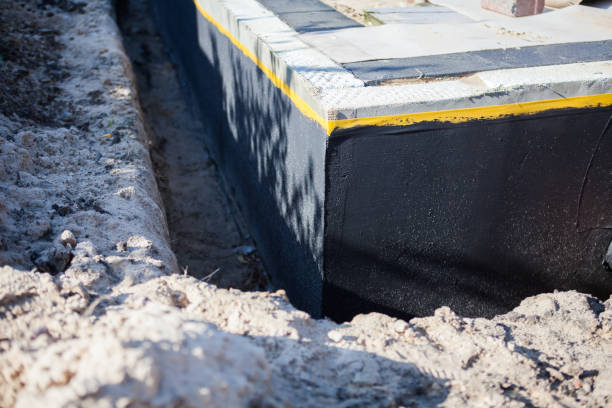 Residential Emergency Waterproofing installation at a Springfield, NJ home by SJ Waterproofing Pros